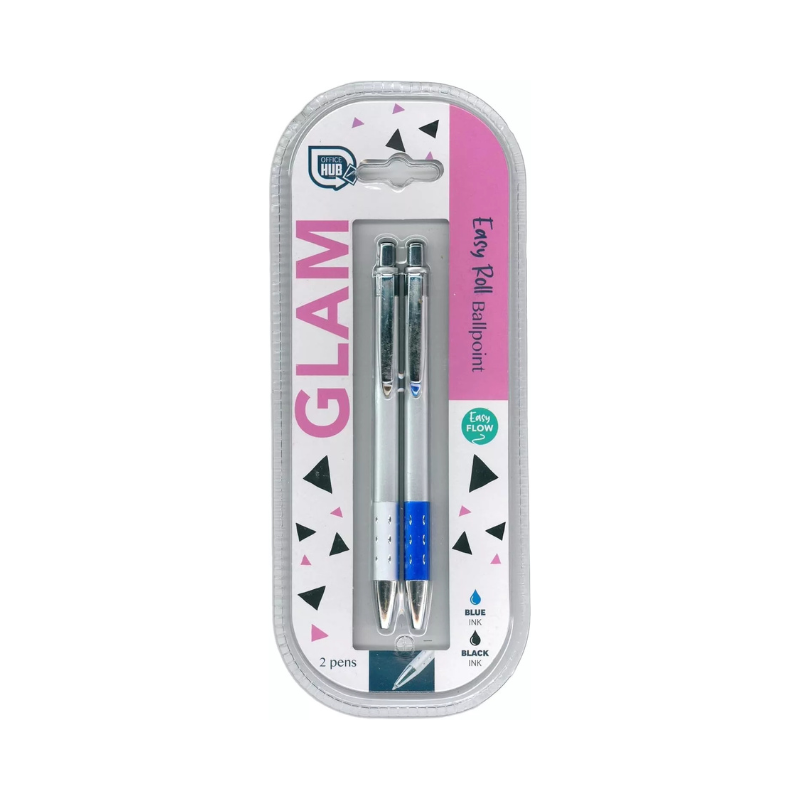Glam Ballpoint Pens - Dual Pack