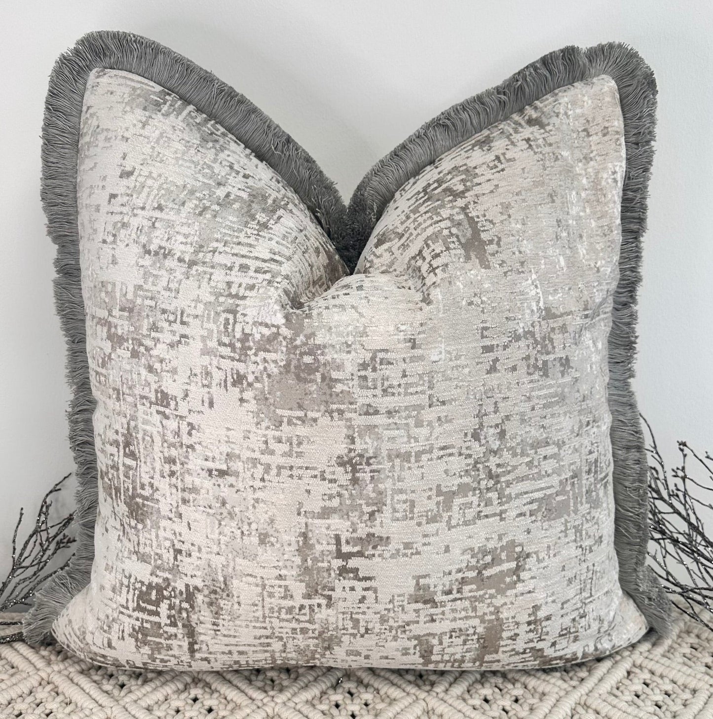 The Couture Cushion - The Greige Eleanor - Style No. 5