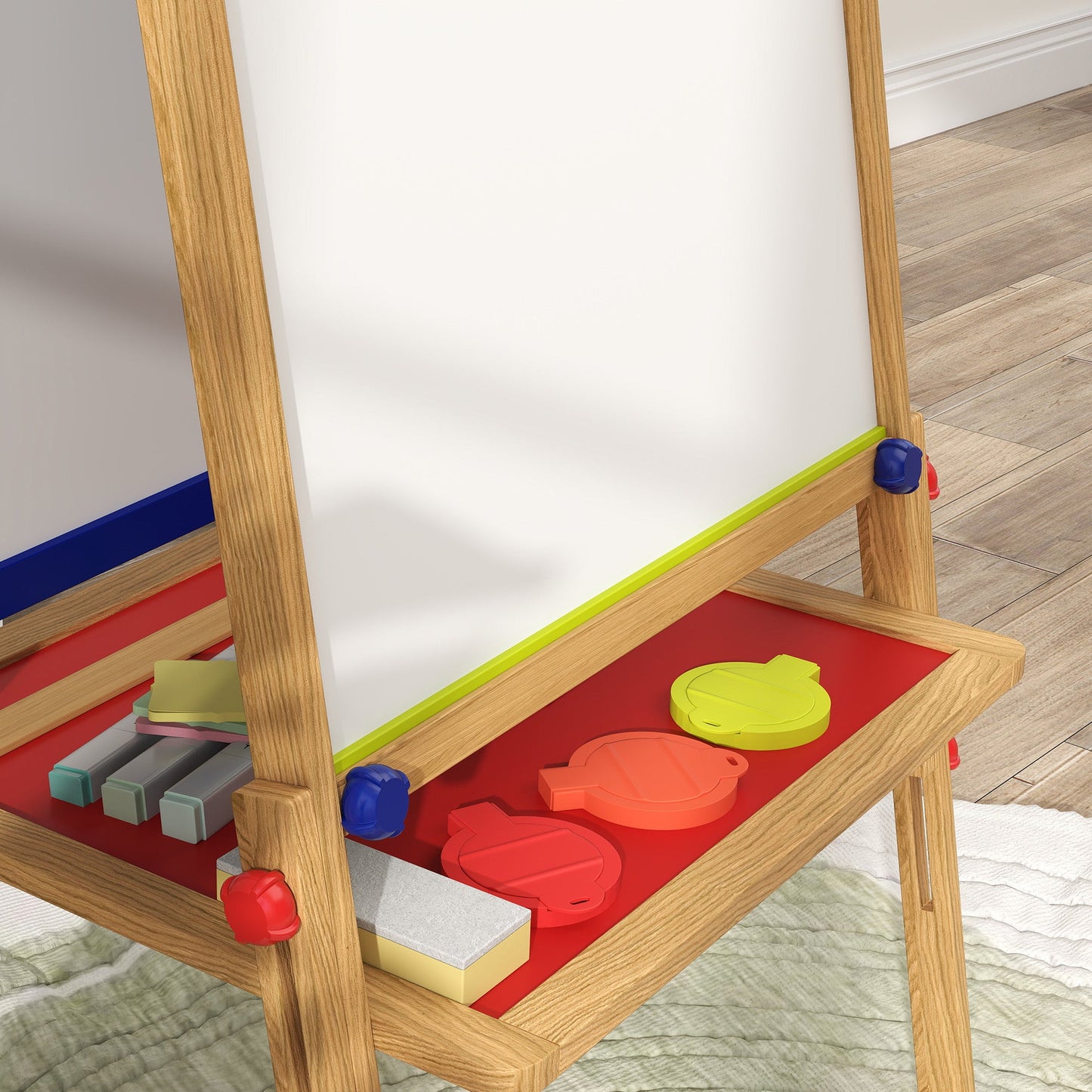 AIYAPLAY 3 in 1 Kids Easel with Paper Roll