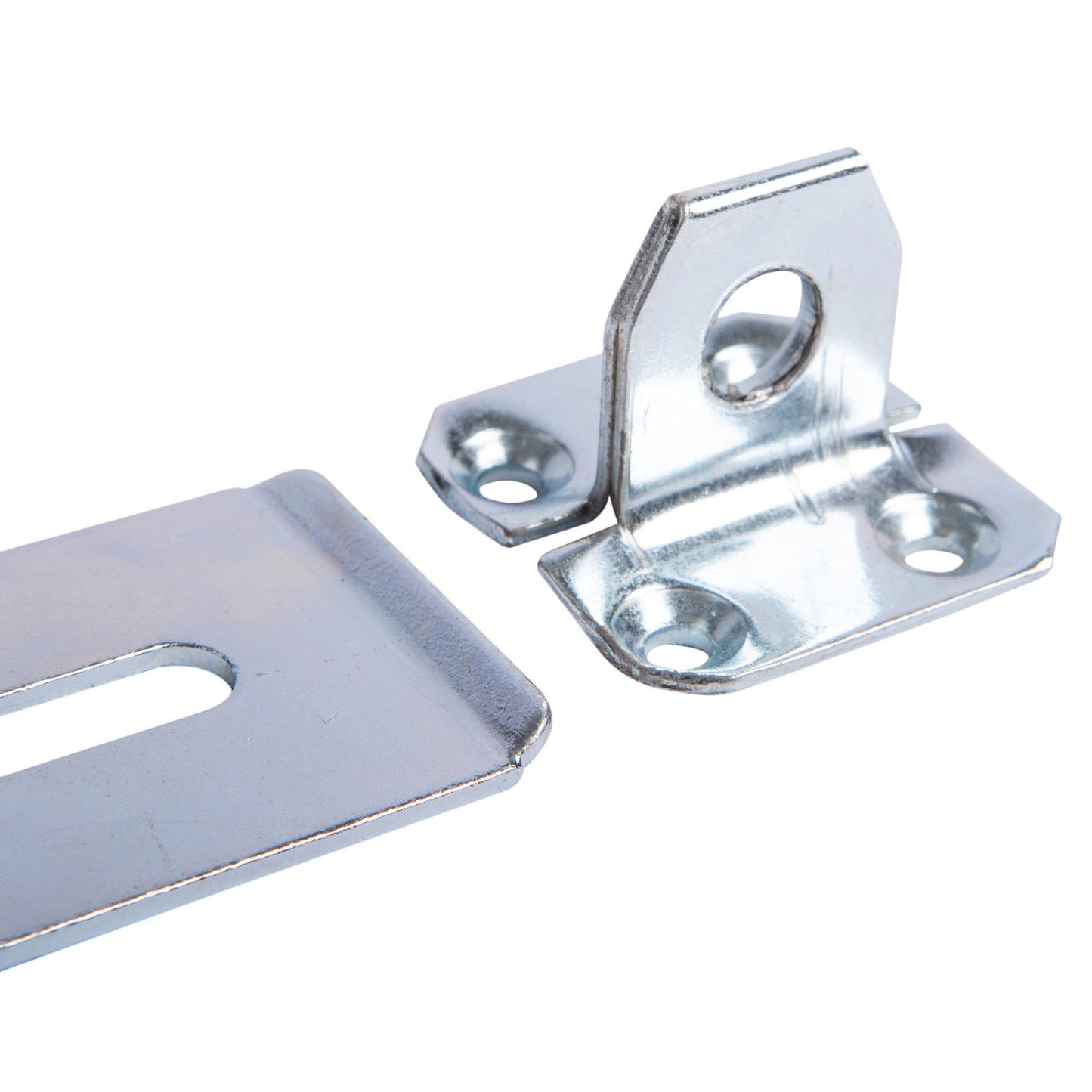 76mm Heavy-Duty Steel Safety Hasp & Staple