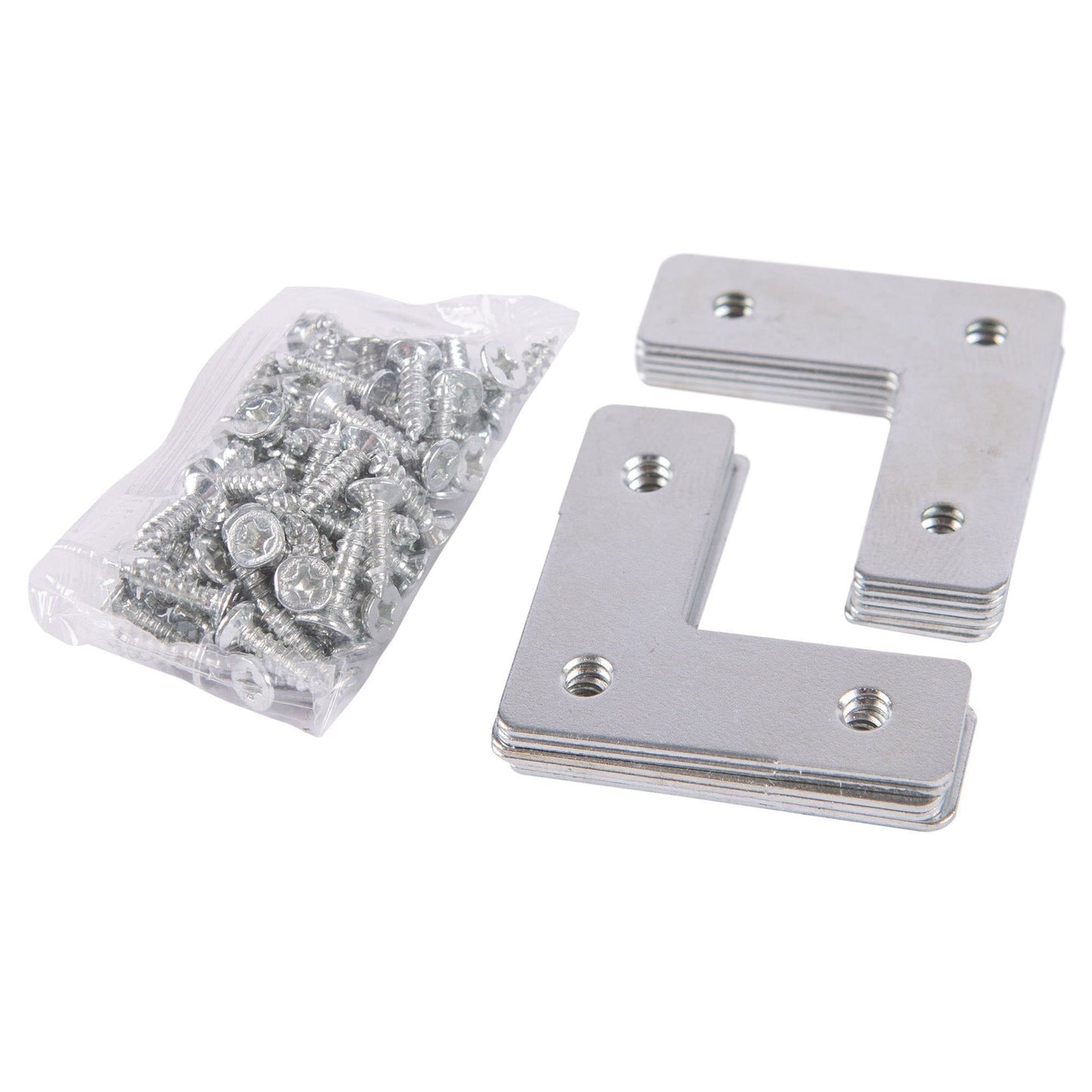 37mm Iron Corner Mending Plates - Pack of 12