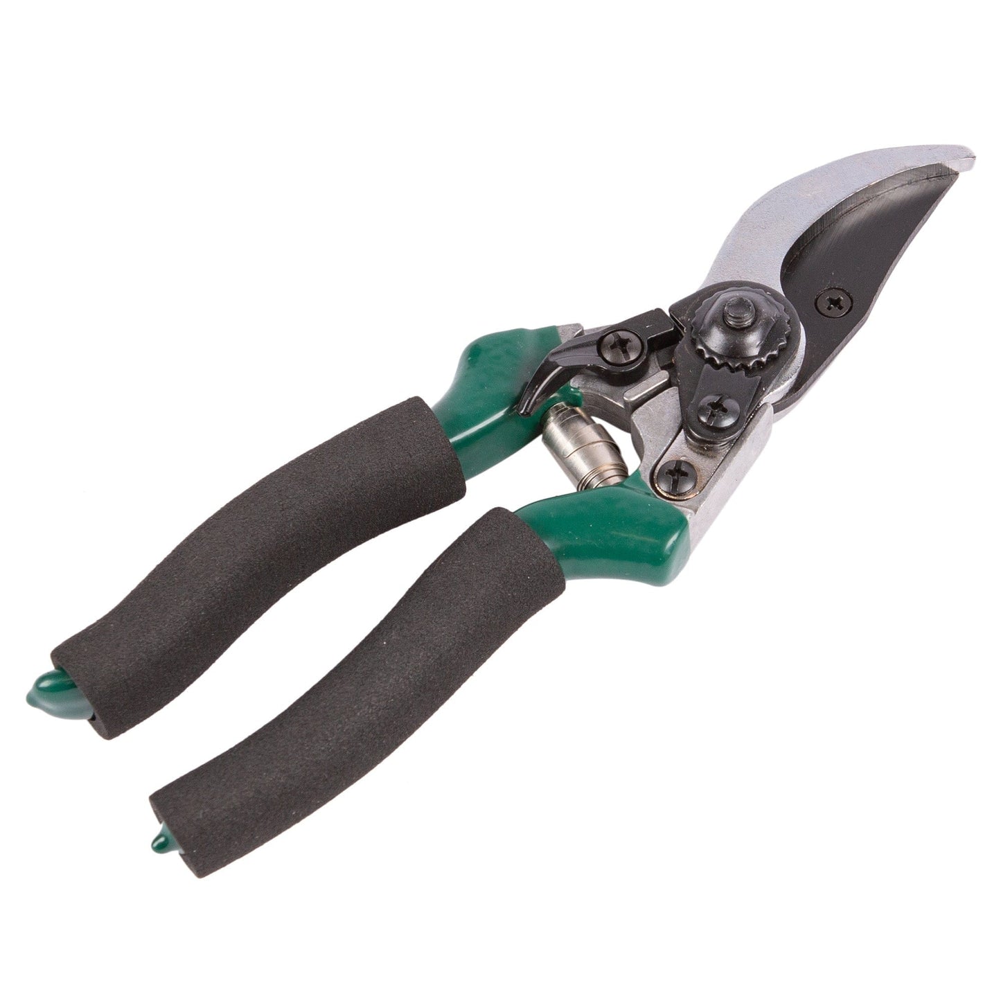 Green 20cm Carbon Steel Heavy-Duty Secateurs