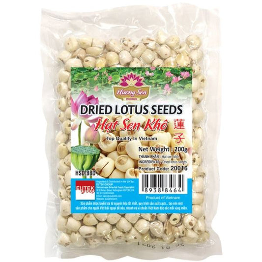 HUONG SEN Dried Lotus Seeds Hat Sen Kho 200g