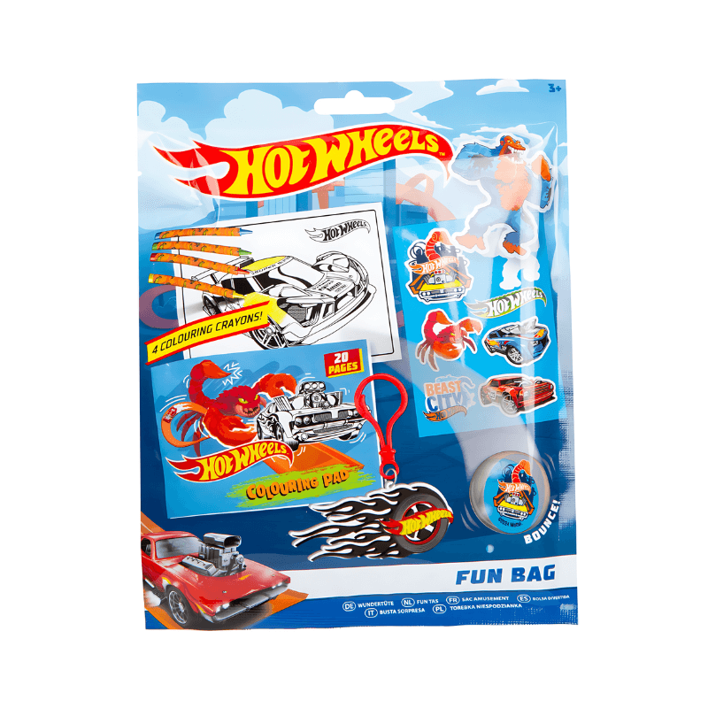 Wholesale Hot Wheels Fun Bag - (Case of 12)