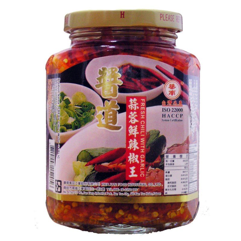 HWA NAN Chilli Oil with Garlic 369ml