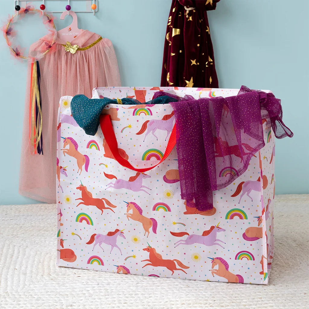 Jumbo storage bag - unicorn