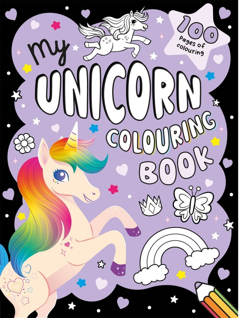 My unicorn colouring book