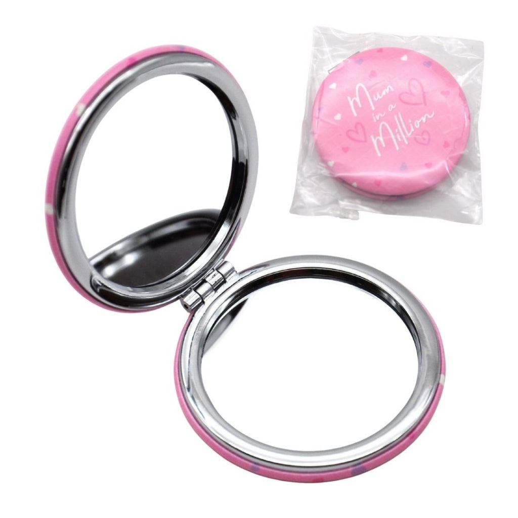 Mum in a million compact mirror