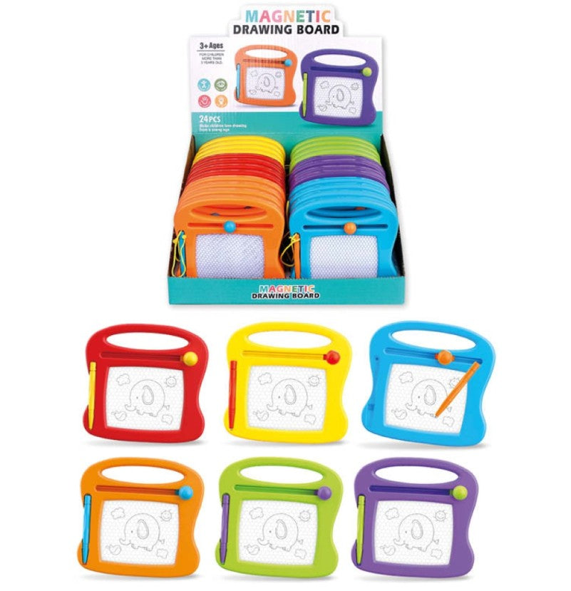 Mini magnetic drawing board