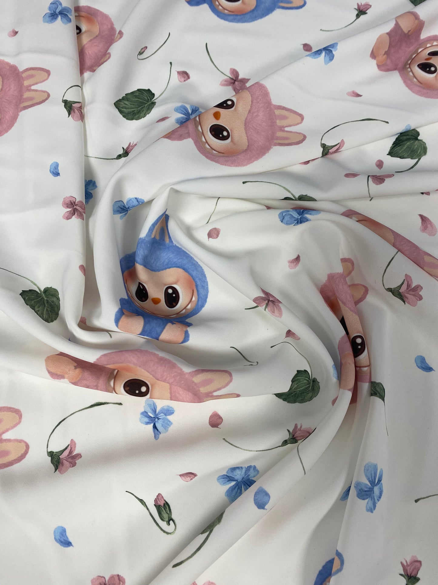 Cute Cartoon Animal Print Fabric