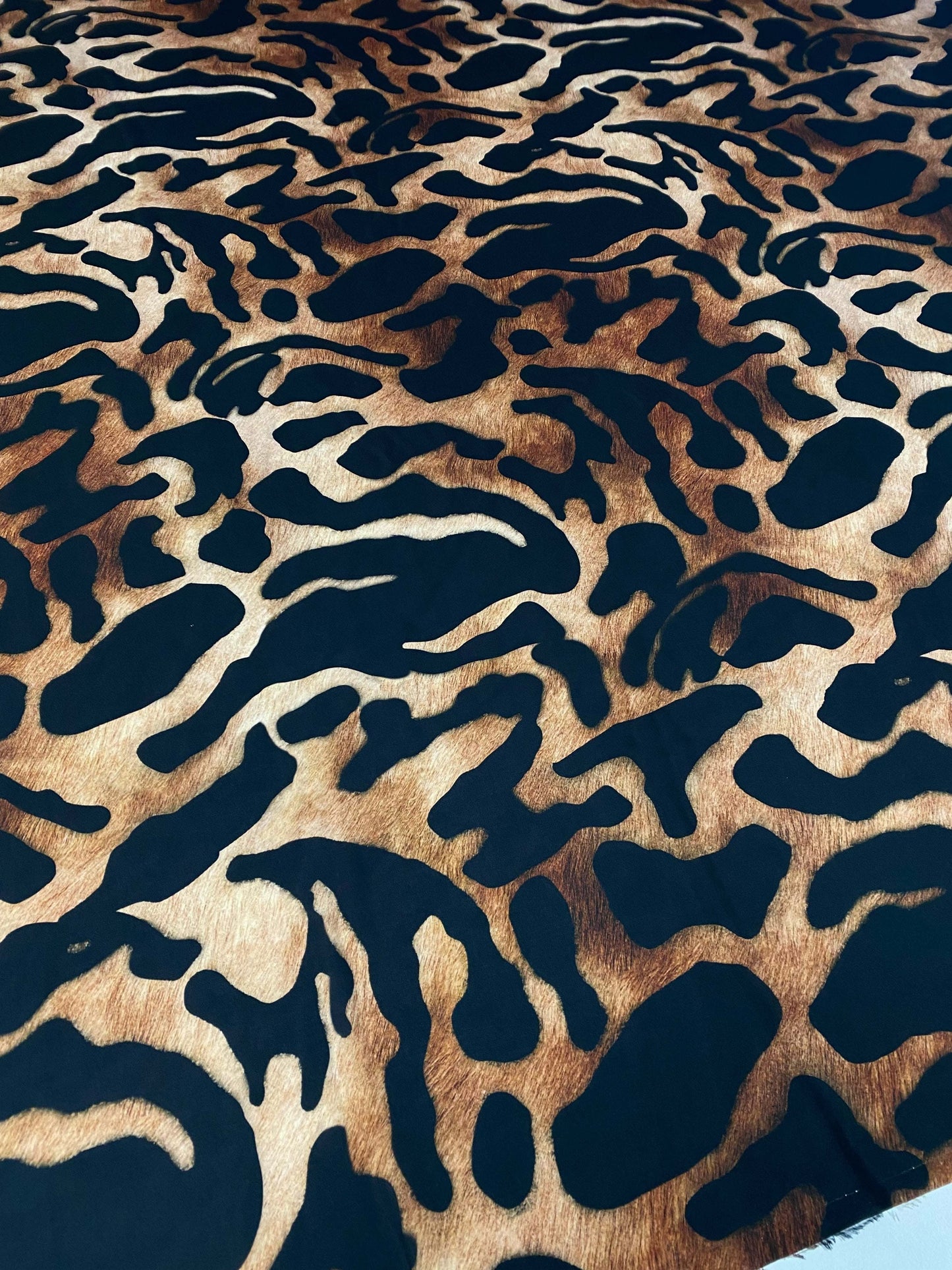 Big Leopard Print Fabric – Fabric by Metre, Multiple Options for Sewing & Dressmaking