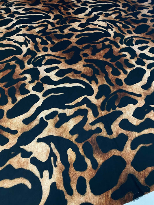 Big Leopard Print Fabric – Fabric by Metre, Multiple Options for Sewing & Dressmaking