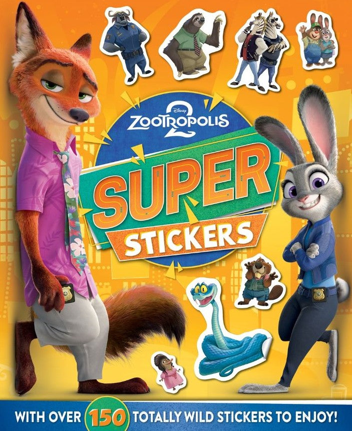 Zootropolis sticker book