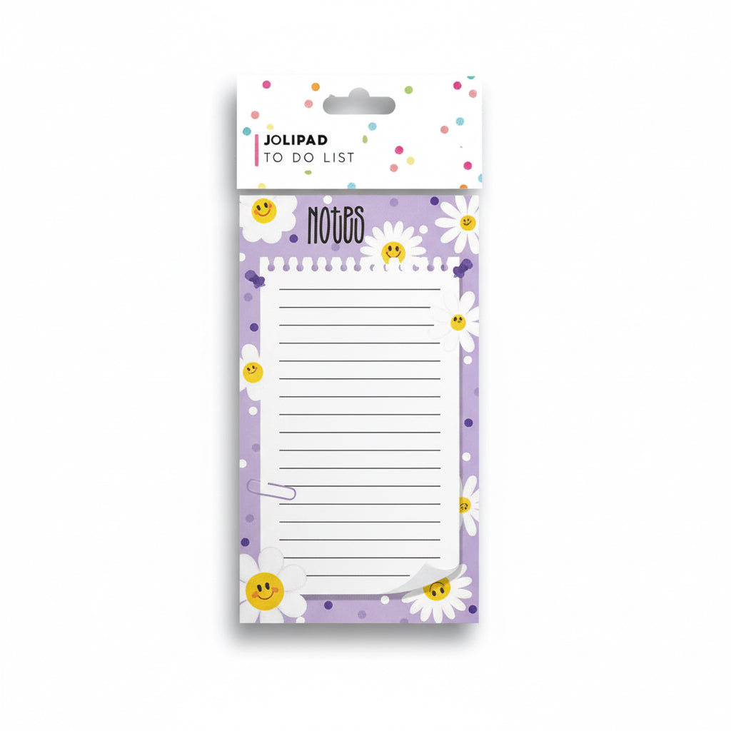 To do list - jolipad purple daisies