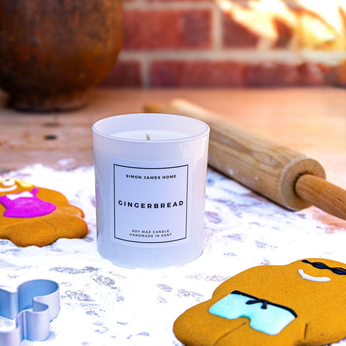 Gingerbread Handmade Soy Wax Candle