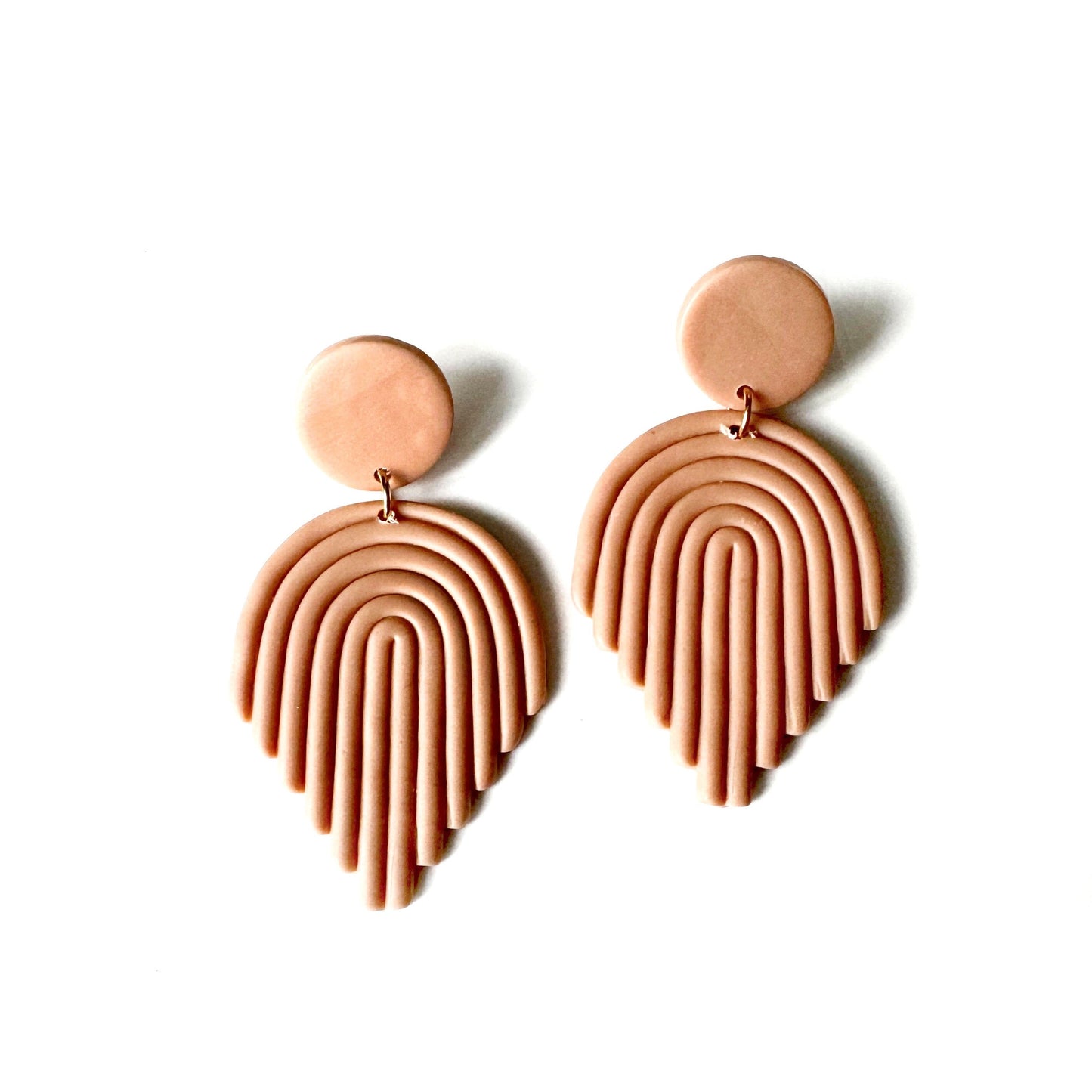 Dakota Ridged Dangle Earrings