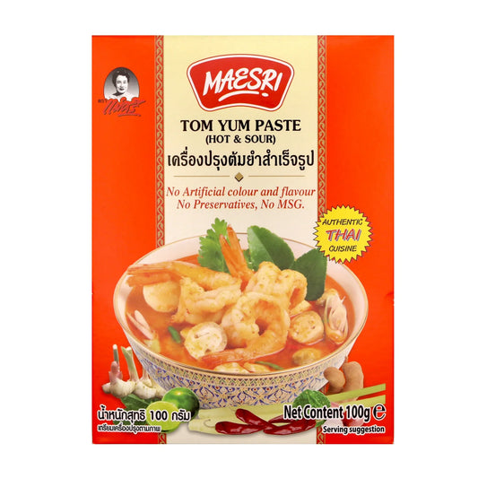 MAESRI Tom Yum Paste (Hot & Sour) 100g