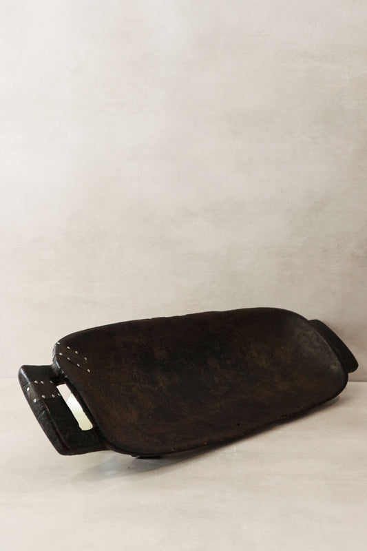 Vintage Zulu Food Platter - Hand carved 57.2