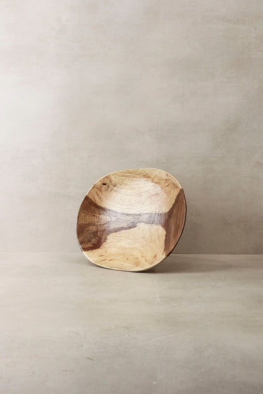 Handmade wooden bowl, Zimbabwe - 13.5