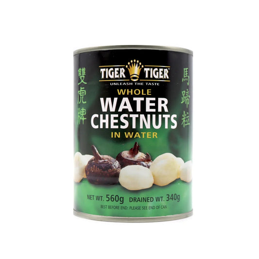 TIGER TIGER Water Chestnuts In Water Whole 567g