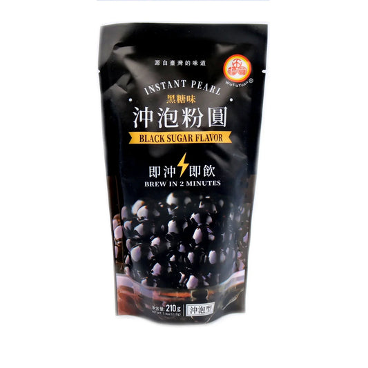 WU FU YUAN Tapioca Pearl (Black Sugar Flavour) 210g