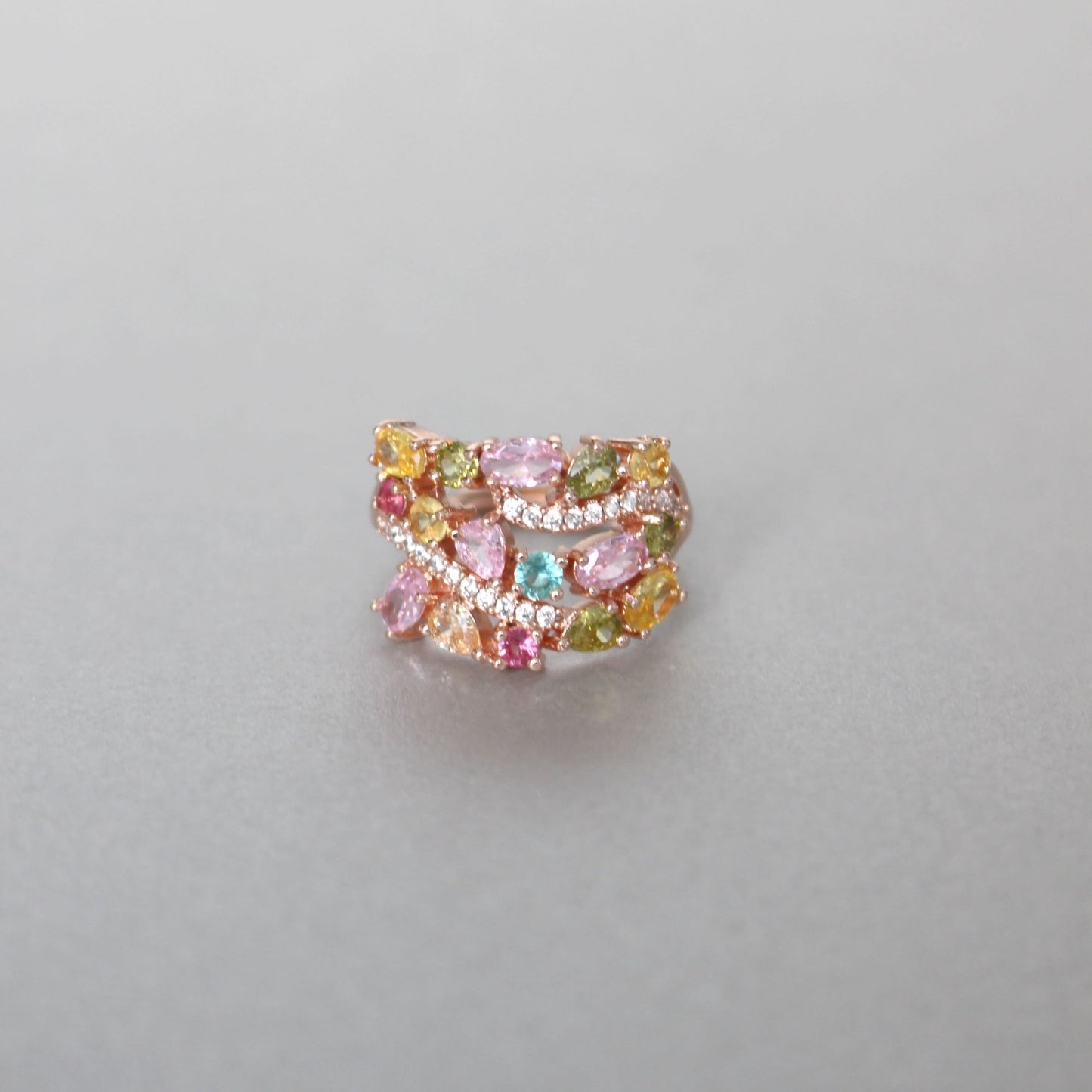 Catriona Multi Jewel Statement Ring