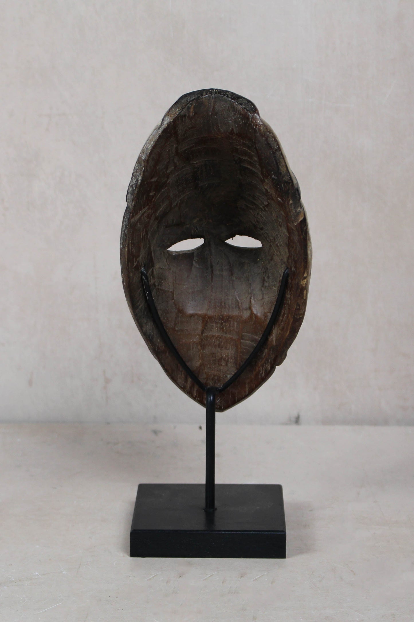 Hand carved Igbo African mask small - 206.1