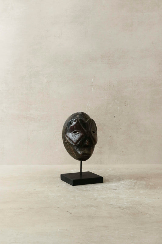 Hand carved African mask small - 60.26