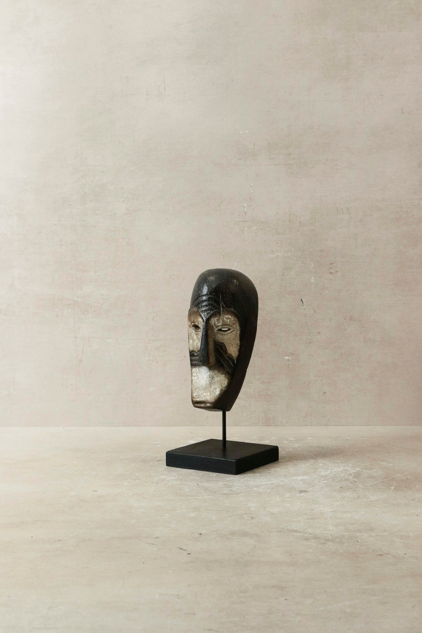Hand carved African mask small - 60.42