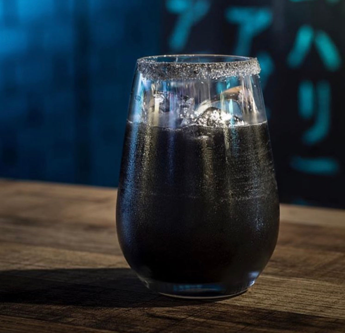 Black Edible Drink Shimmer