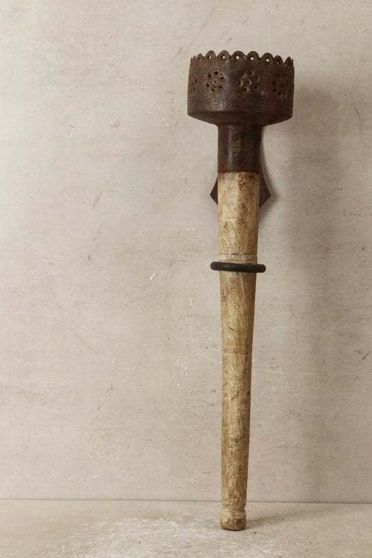 Vintage Teak Wall Torch - 151.1