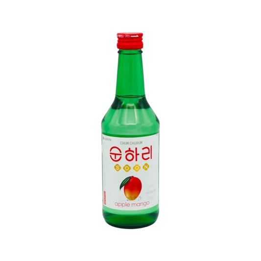 LOTTE Chum Churum Apple Mango Soju 12% Alc 350ml
