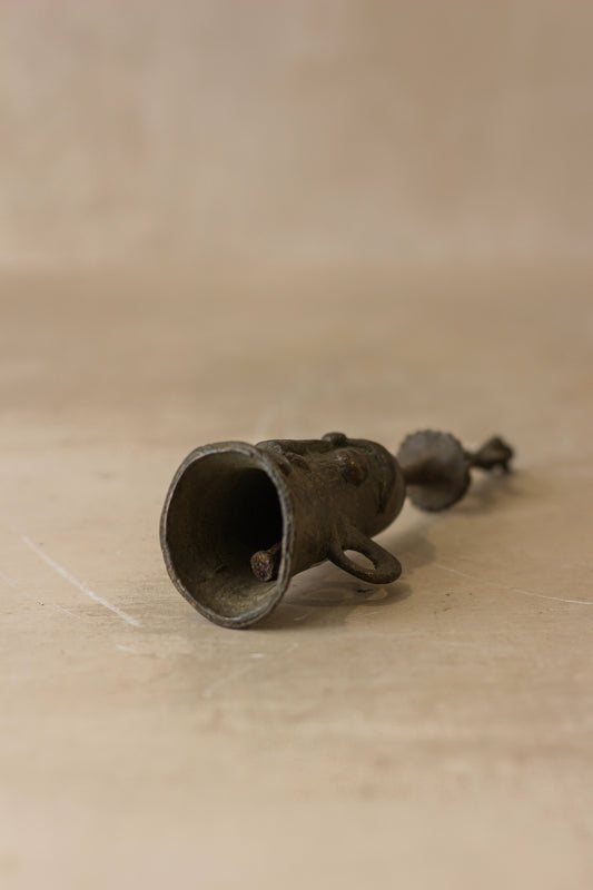 Benin Bronze Bell - 76.3