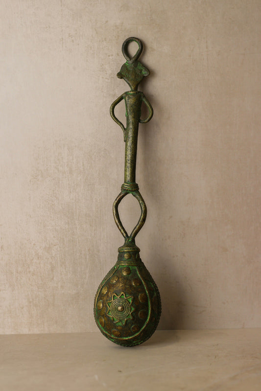 Benin Bronze Spoon - 75.2
