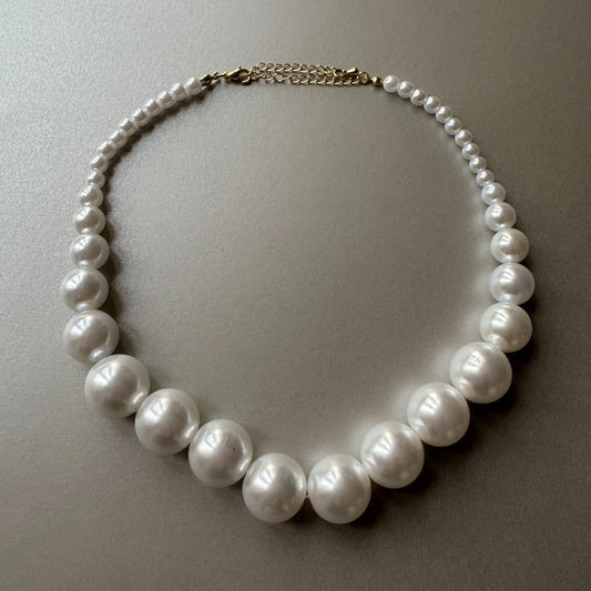 Jura Graduated Statement Pearl Necklace