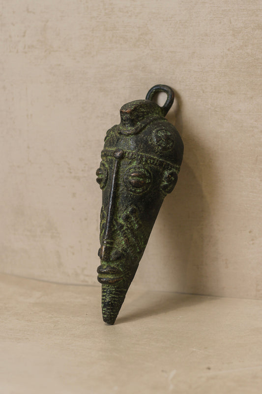 Benin Bronze Face - 80.1