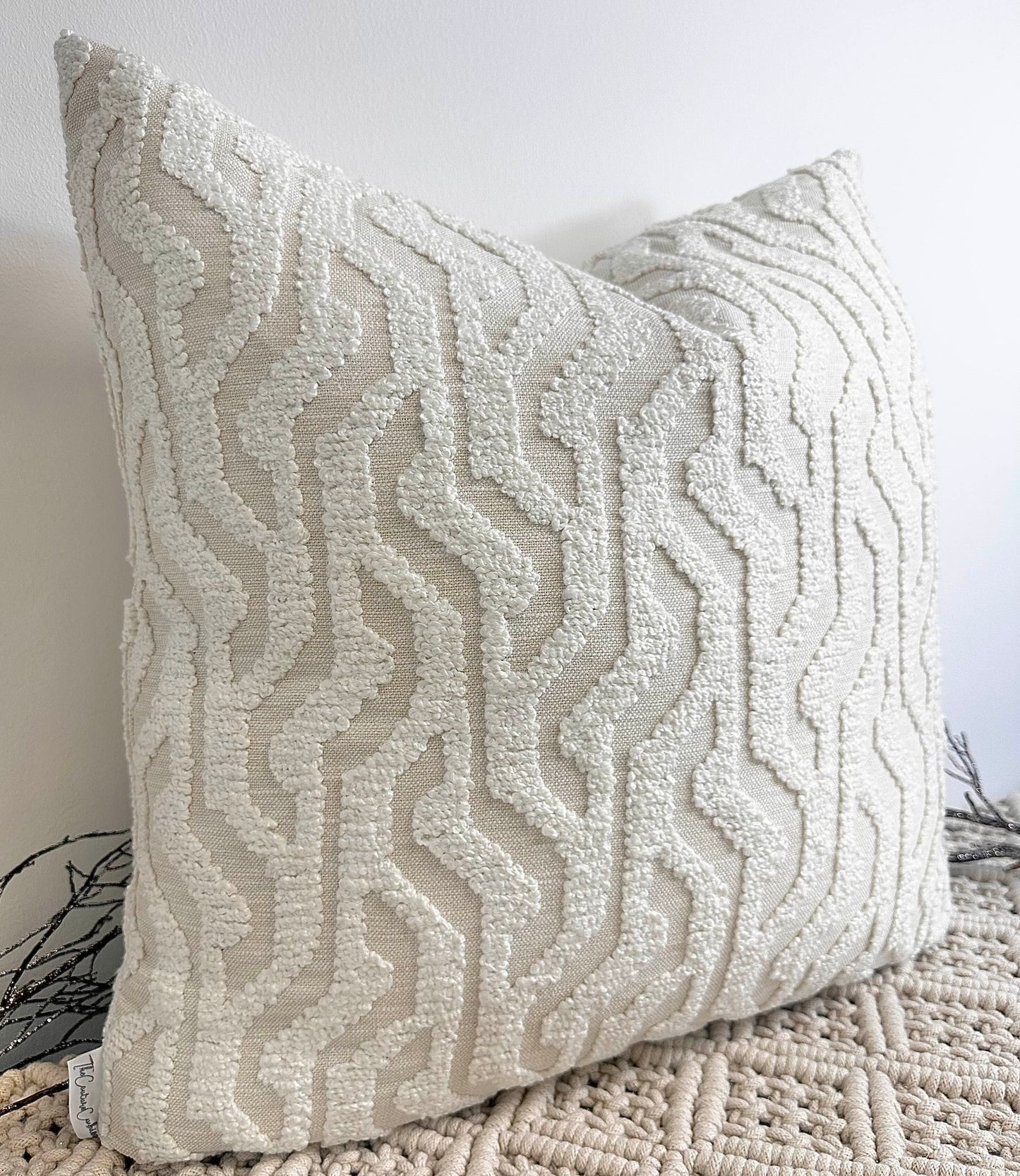 The Couture Cushion - The Ivory Cavalli - Style No. 106