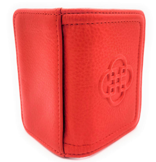 SADDLER JADE Real Leather Designer RFID Credit Card Holder | Gift Boxed