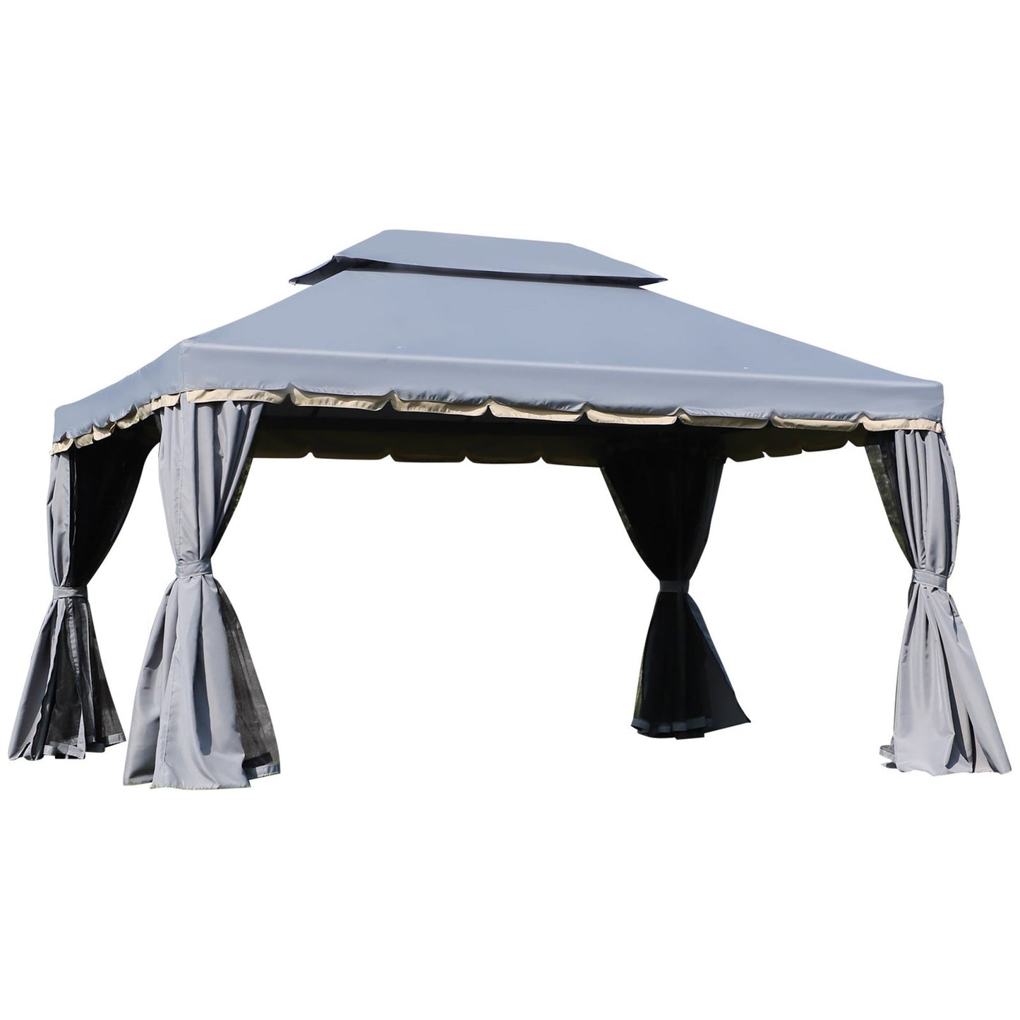 3 x 4m Aluminium Garden Gazebo