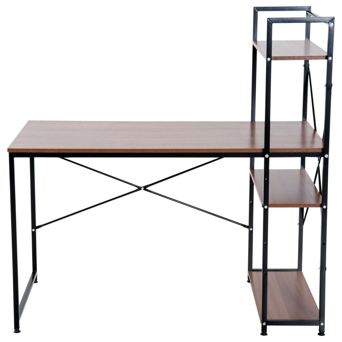 Industrial Computer Desk With Storage