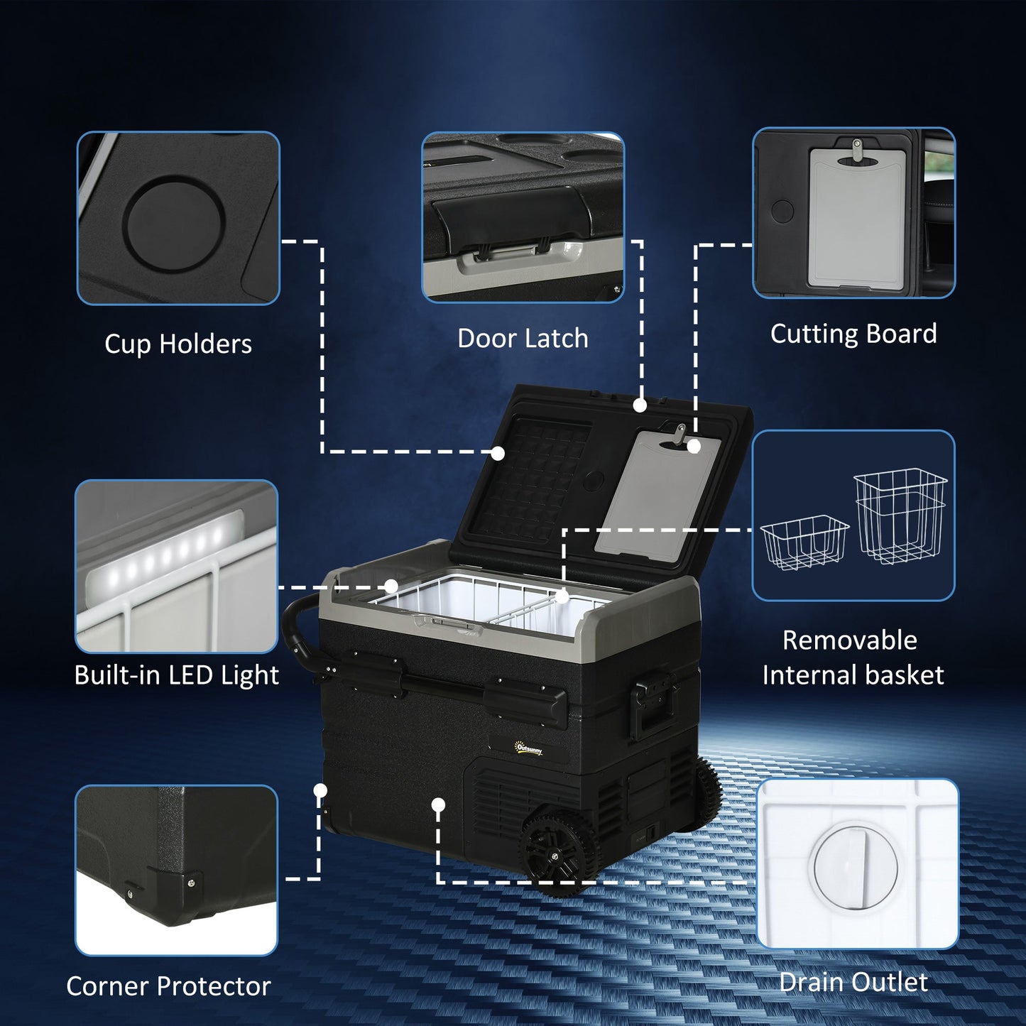 50L Car Refrigerator