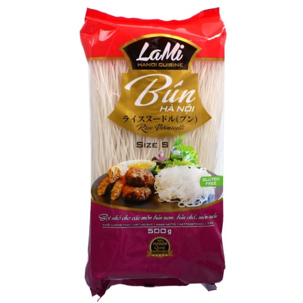 LAMI Gluten Free Rice Vermicelli (S) 500g