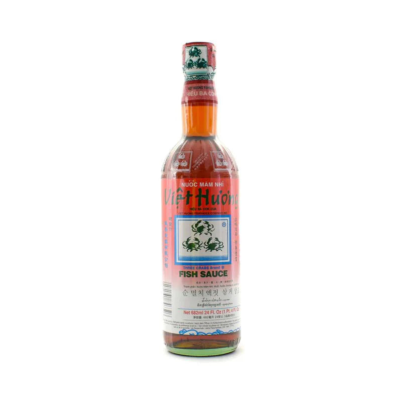 THREE CRAB BRAND Fish Sauce Nuoc Mam Nhi Viet Huong 682ml