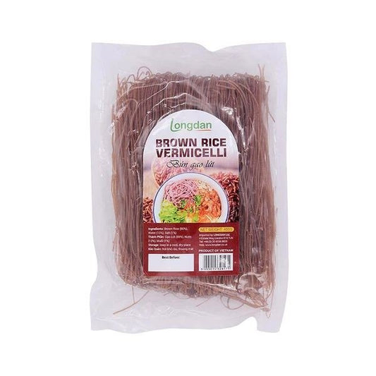LONGDAN Brown Rice Vermicelli Bun Gao Lut 400g