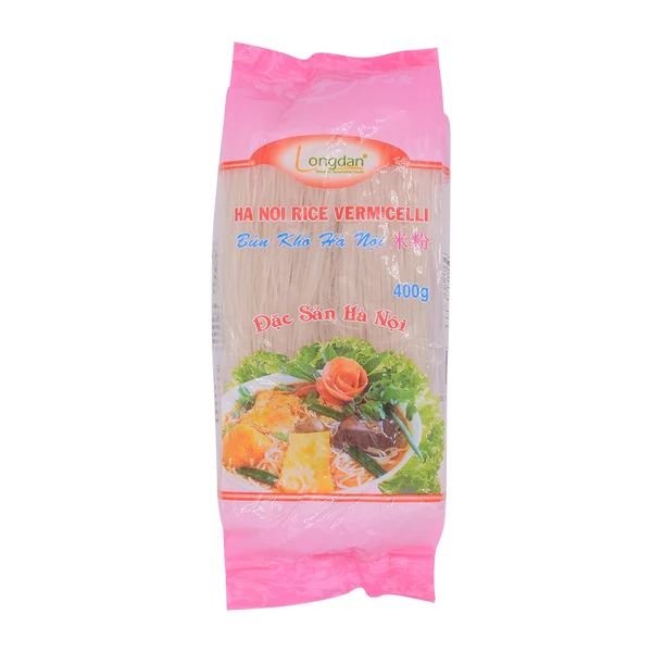 LONGDAN Hanoi Rice Vermicelli Bun Kho Ha Noi 0.8mm