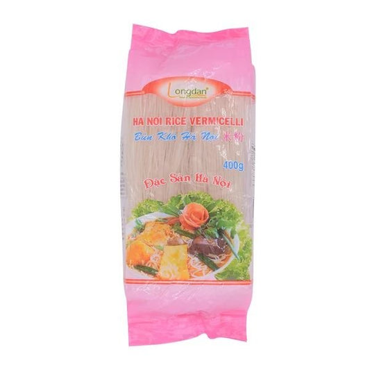 LONGDAN Hanoi Rice Vermicelli Bun Kho Ha Noi 0.8mm