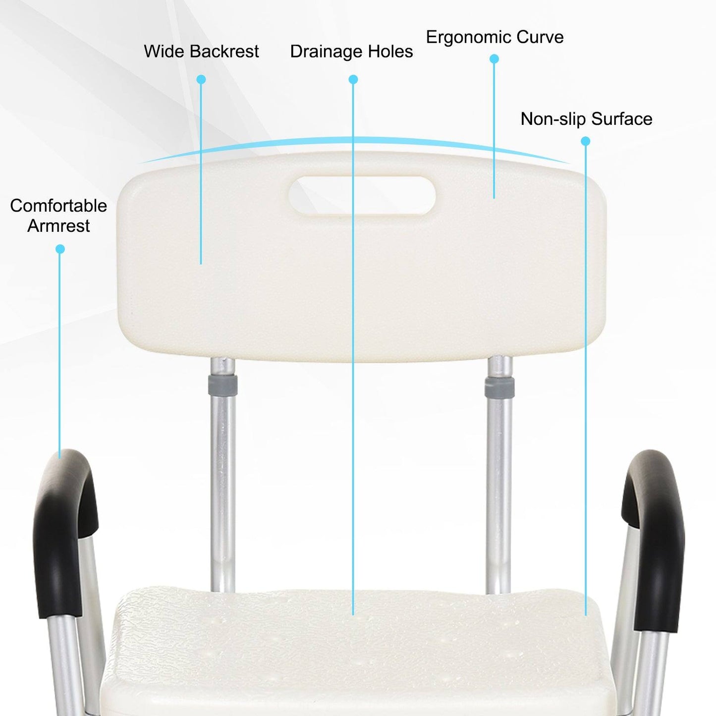 Adjustable Shower Bench