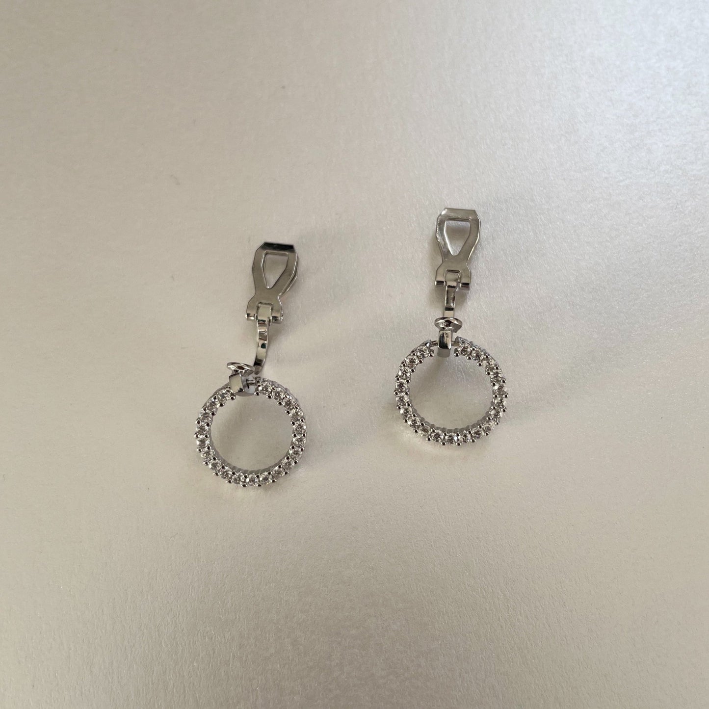 Mayaserena Diamante Clip On Earrings