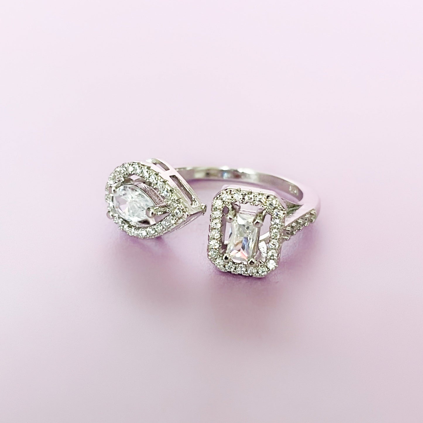 Seline Adjustable Jewel Ring