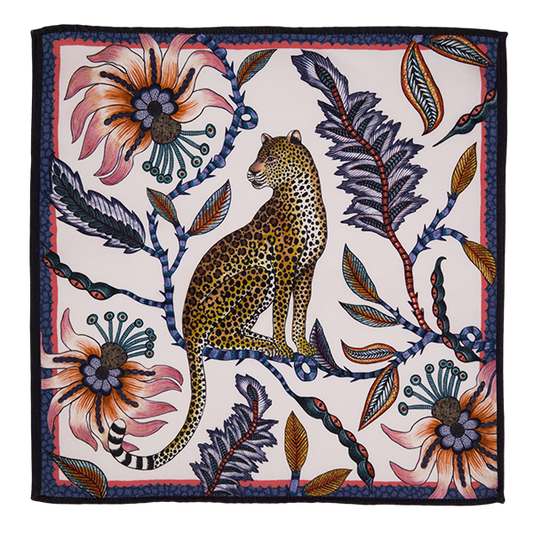 Ardmore - Leopard Napkins in Frost
(Pair)